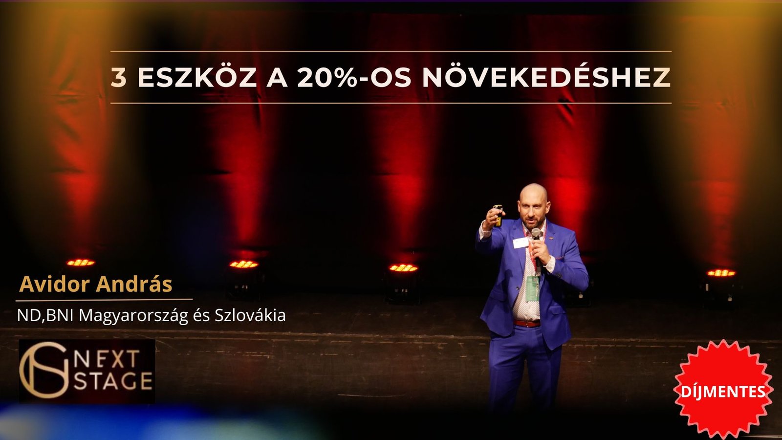 AVIDOR ANDRÁS – 3 eszköz a 20%-os növekedéshez