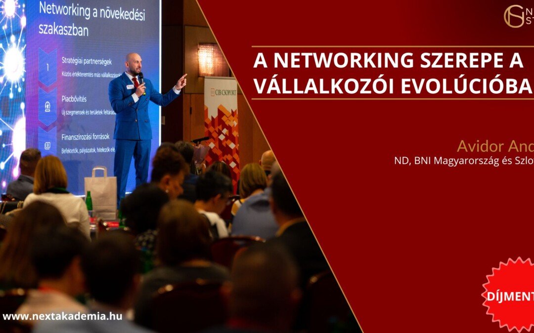 A networking szerepe a vállalkozói evolúcióban