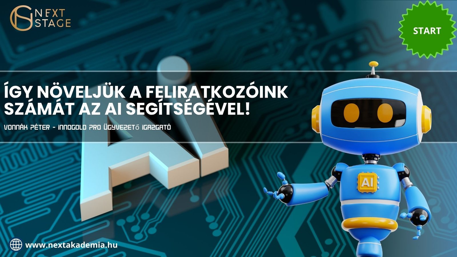 Vonnák Péter – Így növeljük AI-val a feliratkozóink számát