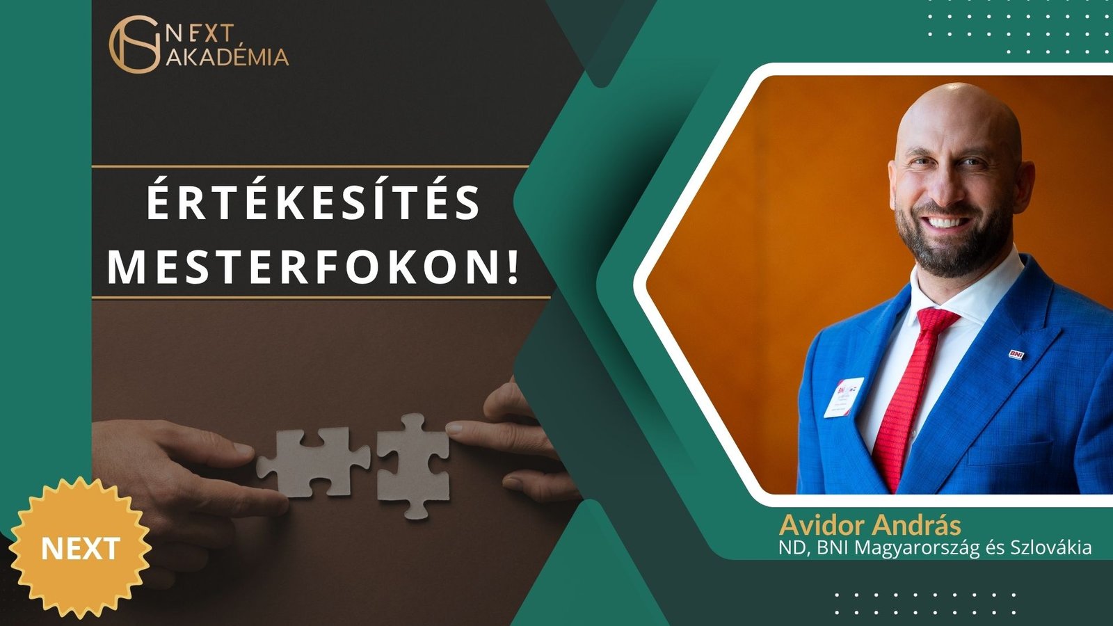 Avidor András – Értékesítés mesterfokon!