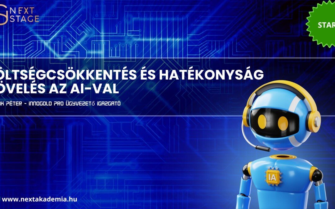 Vonnák Péter – Költségcsökkentés AI-val – webinár felvétel