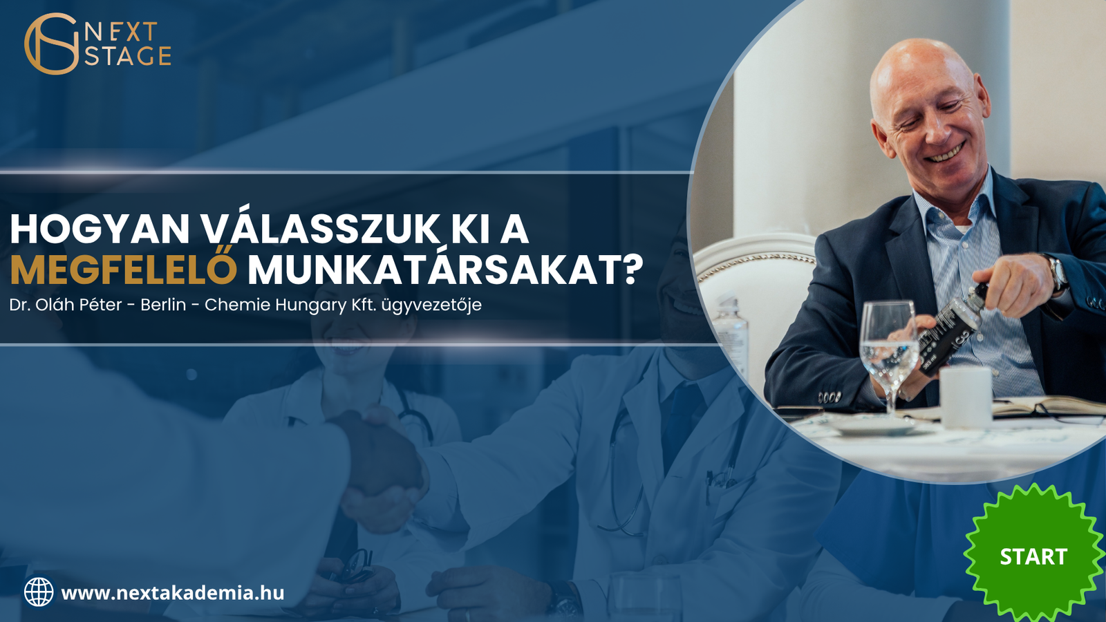 dr. Oláh Péter – Hogyan válasszuk ki a megfelelő munkatársakat? – webinár felvétel